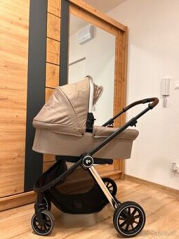 Touragoo Mars 2 Set Grey Black kombinovaný 3in1 kočík