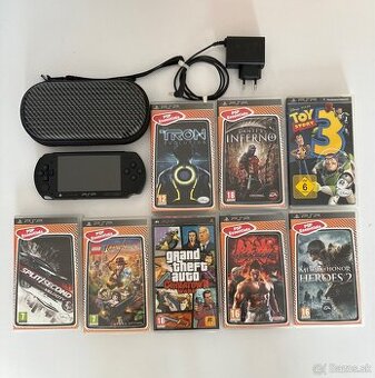 Sony Playstation Portable Pack + Hry