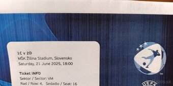 U21 ME štvrťfinále Zilina