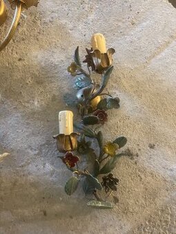 Nástenné lustre vintage štýl- Taliansko