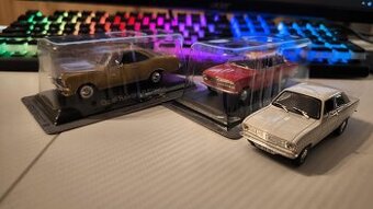 3x Opel Rekord C Coupé/ Kadett B 1:43