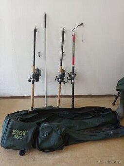 Predám rybársku výstroj mix, ako komplet alebo osobitn