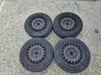 4x letné pneu + disky VW Hankook 165/70 R14