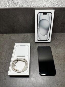 iPhone 15 128GB Black v záruke