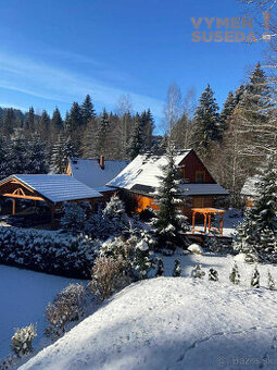 VYMEŇ SUSEDA - VÝNIMOČNÁ 4 IZB. CHATA - NOVOSTAVBA s úžasno