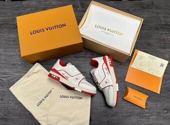 Louis Vuitton tenisky white-red Komplet balenie