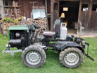 Malotraktor 4x4, LPG