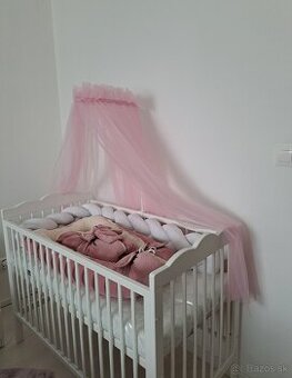 Postieľka s matracom 120x60cm