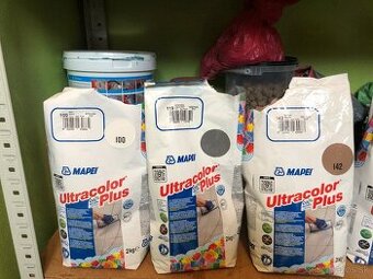 Lacno predám rôzne škárovacie hmoty, rôzne farby, 3 mesiac