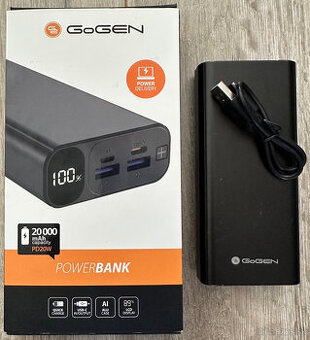 GoGEN PB200007 20000 mAh, USB-C PD 20W