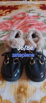 Krásne topanky zateplene 36
