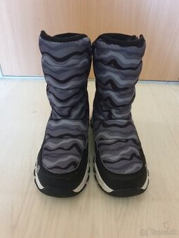 Detské zateplené čižmy/snehule Alpine Pro č. 35