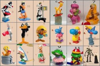 Kinder figúrky - kúpim alebo vymením