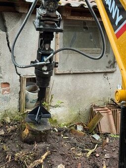 Rotačná fréza vrták na pne na bager