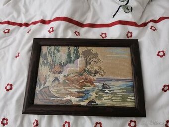Predám vyšívaný obraz