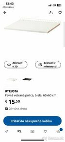 UTRUSTA Ikea polica - 1