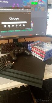 Sony Playstation 4 PRO 1TB (PS4 PRO) + 9 hier