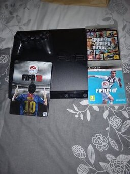 Ps3 plus 3hry a jeden ovladac