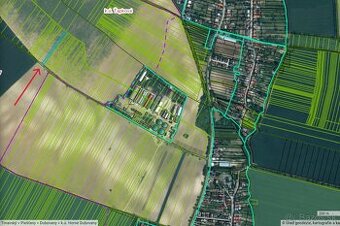 REZERVOVANE Na predaj orná pôda Dubovany 5424 m2 podiel 1/1