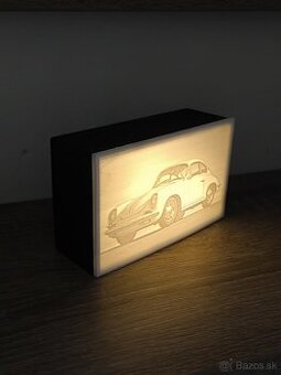 3D obraz, lampa - Lithophane