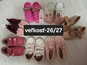 Dievčenské topánky-26/27