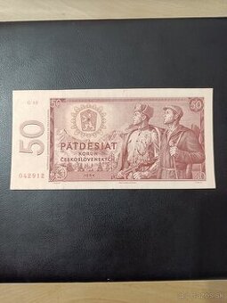 Bankovka 50kčs 1964 G48