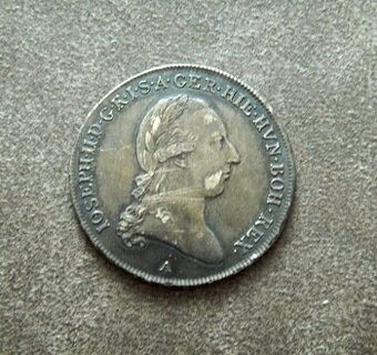 Predám 1/2 toliar 1790 A Jozef II.
