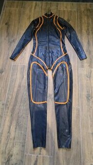 Latexovy catauit čierno - oranžový