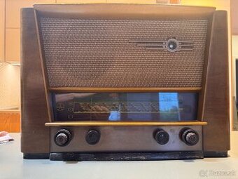 Vintage rádio TESLA 618A (cca 1952) + elektrónka AZ11