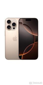 Mobilný telefón Apple iPhone 16 Pro 128 GB púštny titán