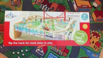 Drevená vláčiková dráha Carousel