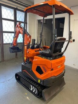 Minibager diesel 1,2T Kubota motor