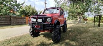 Suzuki Samurai off-road špeciál s portálovými nápravami