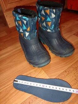 Zateplené čižmy 29