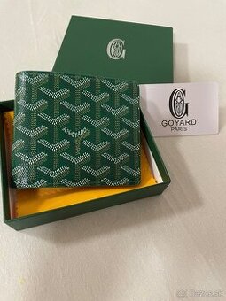 Goyard peňaženka zelena