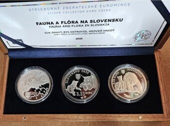 Fauna a Flóra 3,33 sada + pamätný list