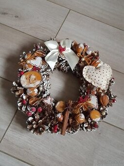 Handmade vianočný veniec