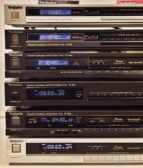 SERIA tuner TECHNICS TU01 hranaty model, AM/FM antena, Japan