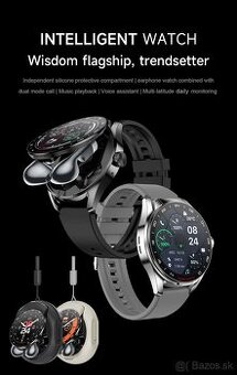 Smartwatch so slúchadlami bluetooth.