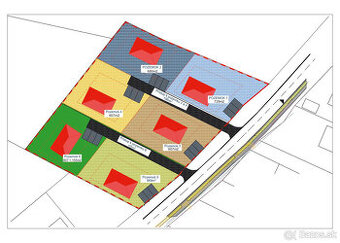 Predaj stavebných pozemkov v obci Tomášov - 1