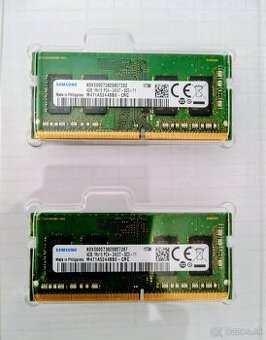 RAM do notebooku 8GB (2×4GB) DDR4 Samsung 2400MHz