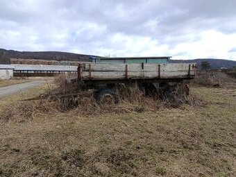 vlečka štvorkolesová, vlečka plechová štvorkolesová