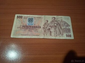 500 korún s kolkom
