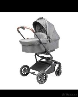 TOURAGOO Flexee Grey Black Chrome kombinovaný 3in1 kočík