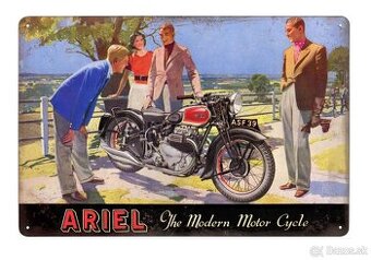cedule plechová - ARIEL The Modern Motor Cycle