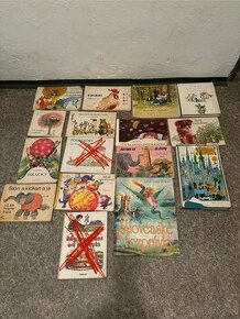 Staré detské rozprávkové knihy a leporelá
