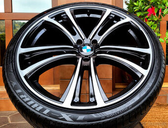 elektróny R22 5x120, BMW X5, letné pneu 275/35  TOP