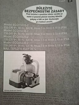 Bazénová piesková filtrácia so solinátorom Intex