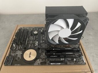 i7 6700k s doskou Z170-P + 16 GB RAM