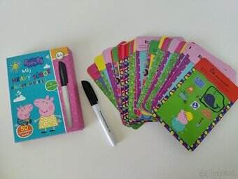 Môj hravý súbor náučných kariet Peppa Pig